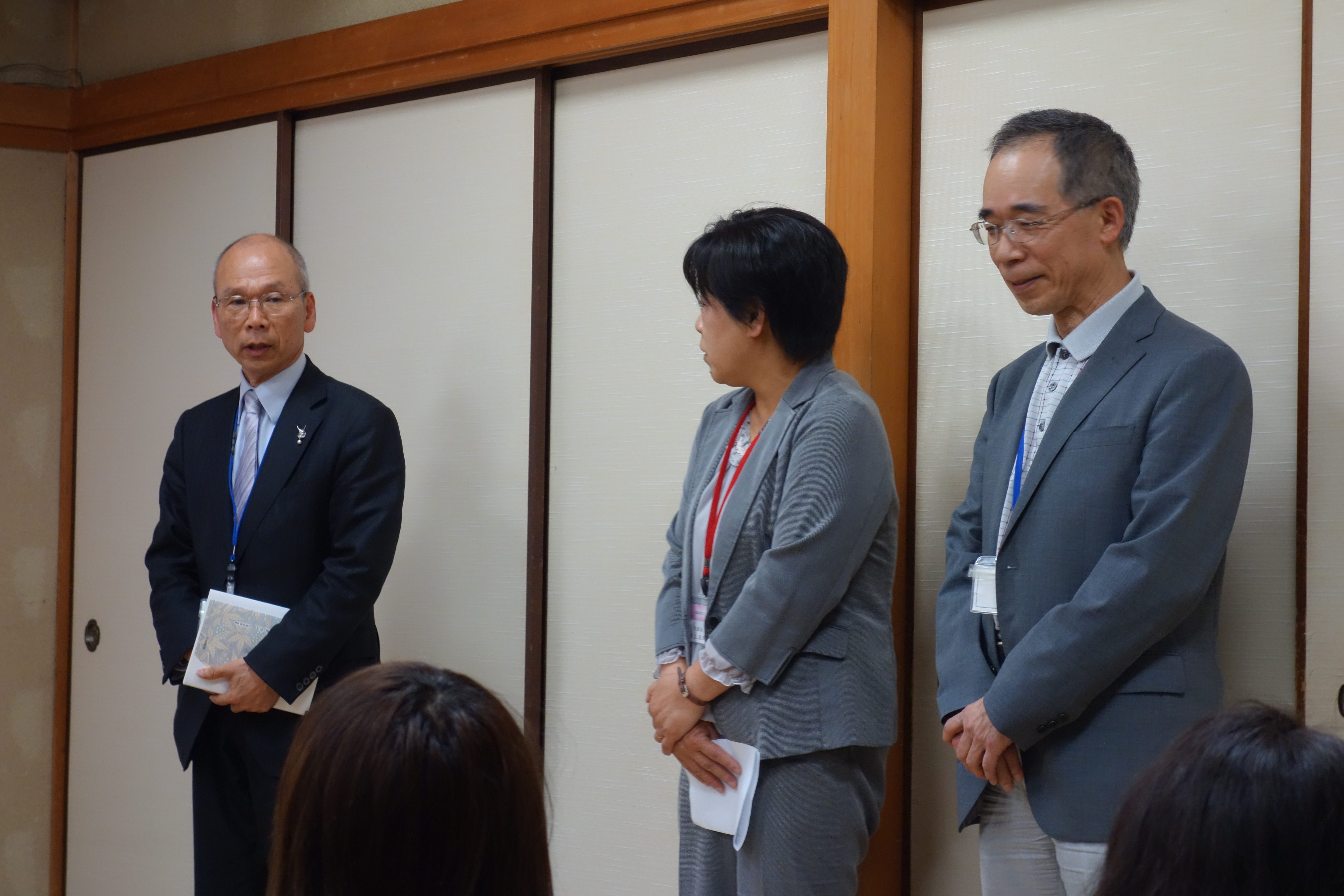 芝田鬼北町副町長からのあいさつ